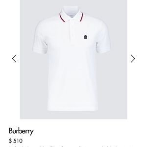 BURBERRY Icon stripe polo Size XL